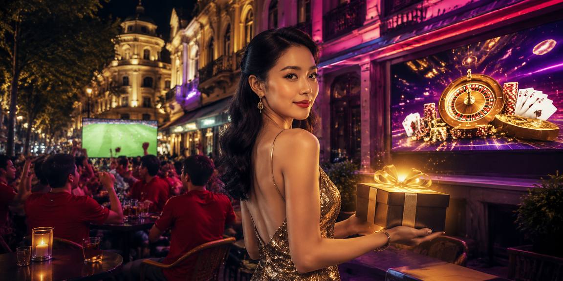 Bàn roulette với hiệu ứng neon tại Việt Nam